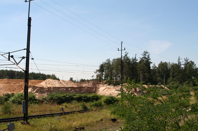 Budowa autostrady A4 - stacja PKP Gieratw Wykroty